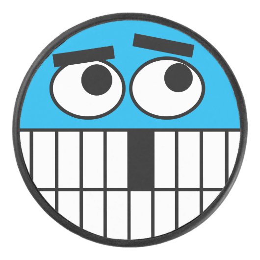 Funny hockey puck gift voor spelers of touringcars (Voorkant)