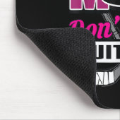 Funny Hockey Quotes Mom Gift Don't Puck With Me  Muismat (Hoek)