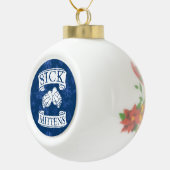 Funny Hockey Slang Holiday Ornament (Rechts)