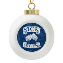 Funny Hockey Slang Holiday Ornament