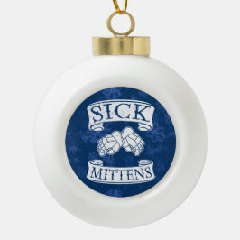 Funny Hockey Slang Holiday Ornament