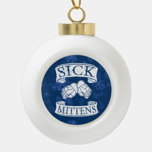 Funny Hockey Slang Holiday Ornament