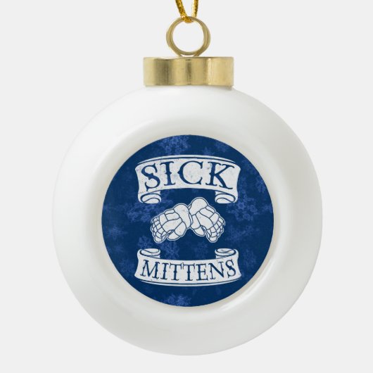 Funny Hockey Slang Holiday Ornament (Voorkant)