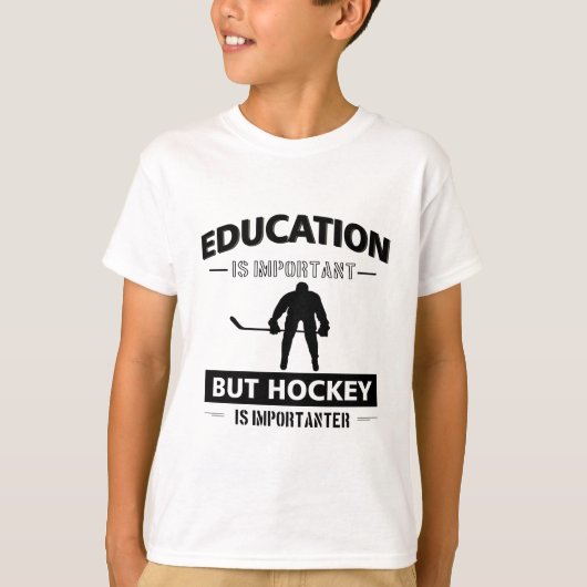 Funny Hockey T-shirt (Voorkant)