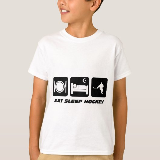 Funny hockey t-shirt (Voorkant)