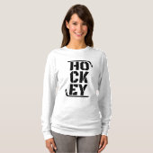 Funny Hockey T-Shirt (Voorkant volledig)