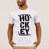 Funny Hockey T-Shirt (Voorkant)