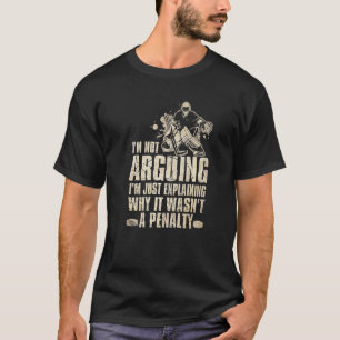 Funny Hockey T-shirt Cool Gag Novelty Graphic