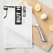 Funny Hockey Theedoek (Quarter Fold)