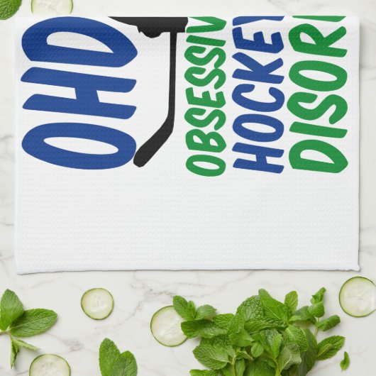 Funny Hockey Theedoek (Gevouwen)