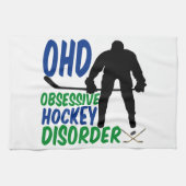 Funny Hockey Theedoek (Horizontaal)