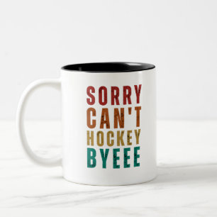 Funny Hockey Tweekleurige Koffiemok