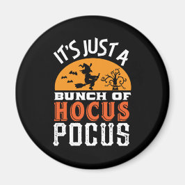 Funny Hocus Pocus Witches  Retro Halloween Magneet