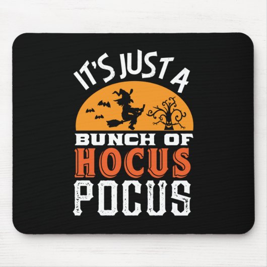 Funny Hocus Pocus Witches  Retro Halloween Muismat (Voorkant)