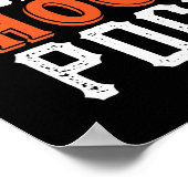 Funny Hocus Pocus Witches  Retro Halloween Poster (Hoek)