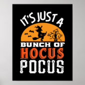 Funny Hocus Pocus Witches  Retro Halloween Poster (Voorkant)