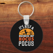 Funny Hocus Pocus Witches  Retro Halloween Sleutelhanger (Voorkant)