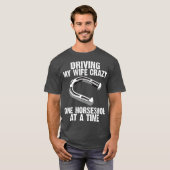 Funny Hoefijzer Pitching Gift for Men Dad (2) T-shirt (Voorkant volledig)