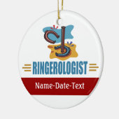 Funny Hoefijzers Keramisch Ornament (Links)