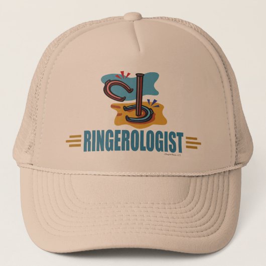 Funny Hoefijzers Trucker Pet (Voorkant)