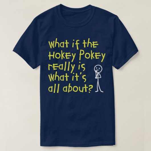 Funny Hokey Pokey T-shirt (Design voorkant)
