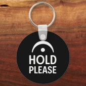 Funny Hold Please Fermata Symbol Music Theory Band Sleutelhanger (Voorkant)