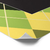 Funny Hole in één Golf Poster (Hoek)