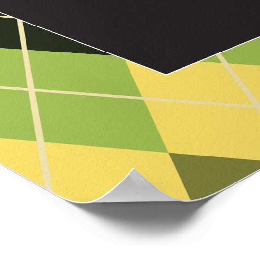 Funny Hole in één Golf Poster (Hoek)