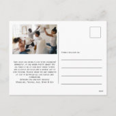 Funny Holiday 2 Foto zelden Calm Briefkaart (Achterkant)