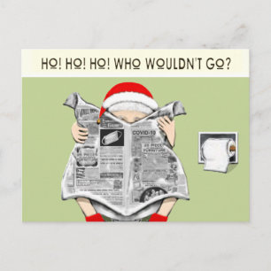 Funny Holiday Card Feestdagenkaart