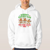 Funny Holiday Cat Cookie Sweatshirt" Hoodie (Voorkant)