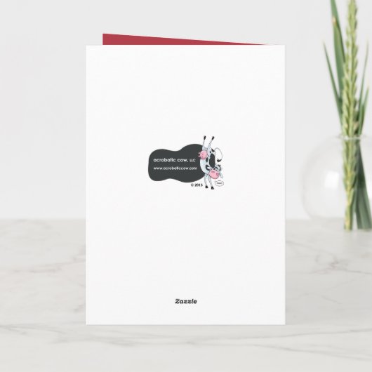 Funny Holiday Cat Kaart, Catnip is voor Poesjes Feestdagen Kaart (Achterkant)