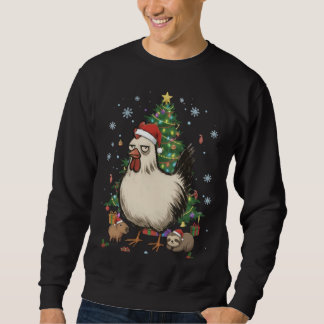 Funny Holiday Chicken with Capybara & Sloth Trui