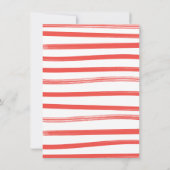 Funny Holiday Christmas Cocktail Party Invitation Kaart (Achterkant)