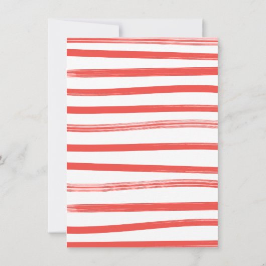 Funny Holiday Christmas Cocktail Party Invitation Kaart (Achterkant)