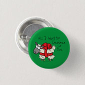 Funny Holiday Cute Sheep Kerstmis Cartoon Ronde Button 3,2 Cm (Voorkant /achterkant)