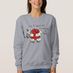 Funny Holiday Cute Sheep Kerstmis Cartoon Trui