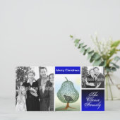 Funny Holiday Foto Sjabloon Kerstmis Humor (Staand voorkant)