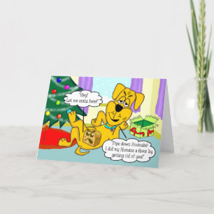 Funny Holiday: Fruitcake Card Feestdagen Kaart