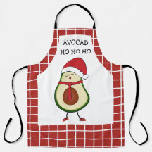 Funny Holiday Gift for Him Avocado Apron