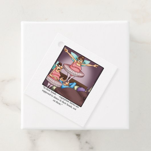 Funny Holiday Gift Labels (In situ)