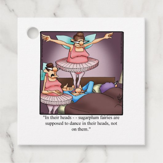 Funny Holiday Gift Labels (Voorkant)