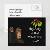 Funny Holiday Greeting Card Feestdagenkaart (Voorkant / Achterkant)