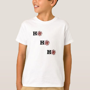 Funny Holiday Ho Ho Peppermint Snoep T-shirt