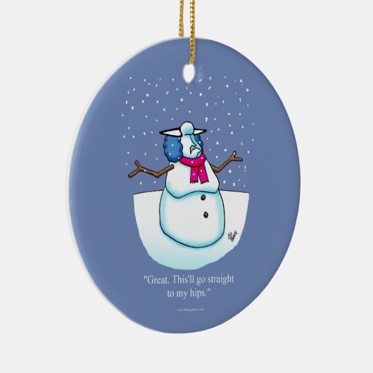 Funny Holiday Humor Ornament (Rechts)