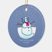 Funny Holiday Humor Ornament (Links)