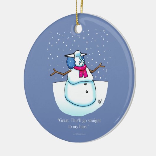 Funny Holiday Humor Ornament (Links)