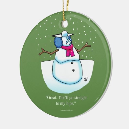 Funny Holiday Humor Ornament Gift (Links)