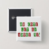 Funny Holiday-overhemden en Gifts Vierkante Button 5,1 Cm (Voorkant /achterkant)