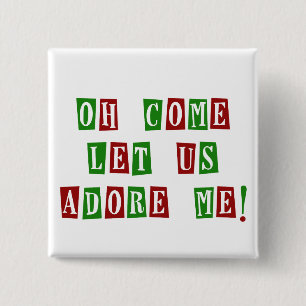 Funny Holiday-overhemden en Gifts Vierkante Button 5,1 Cm